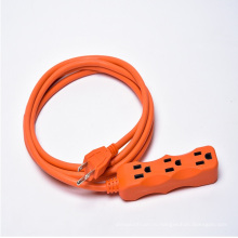 Новый дизайн 9ft SJTW 16/3C прямой штекер Outdoor Wanger Extension Cords Us